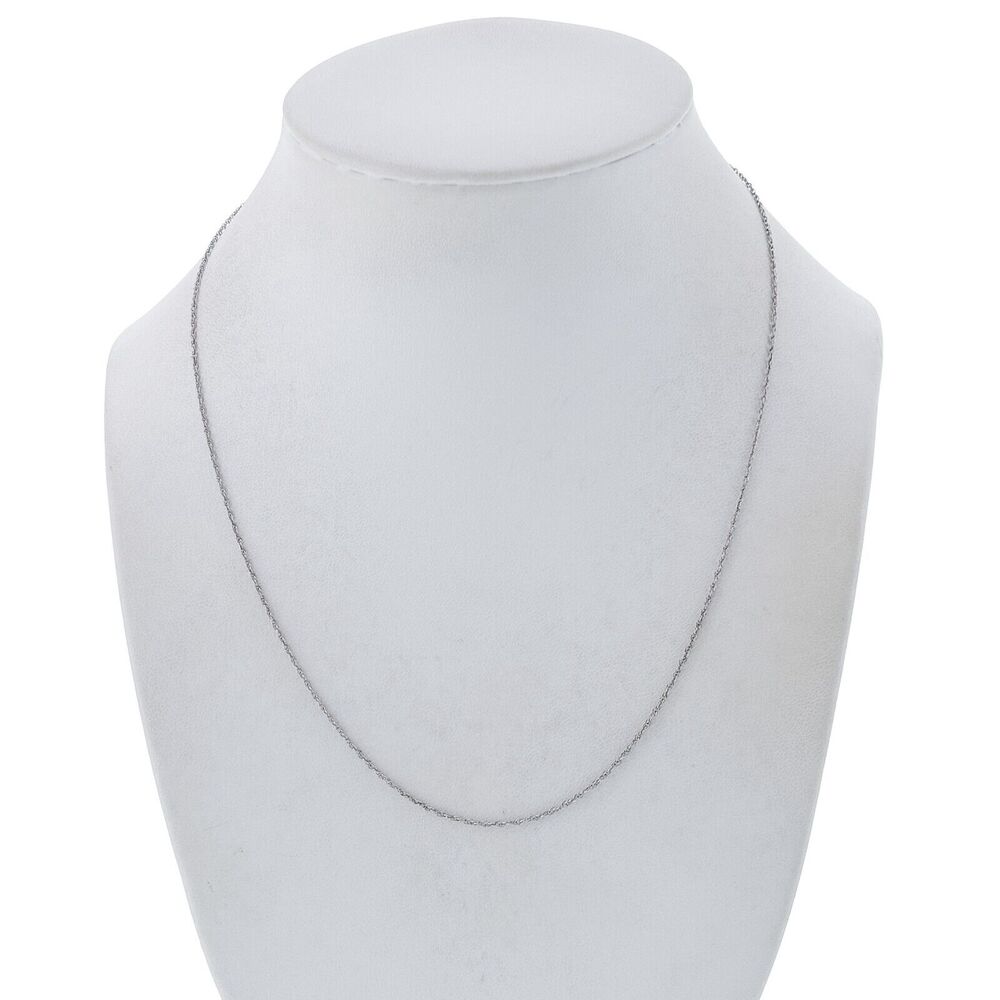 Vintage Sterling Silver 925 Chain Link Necklace 18"